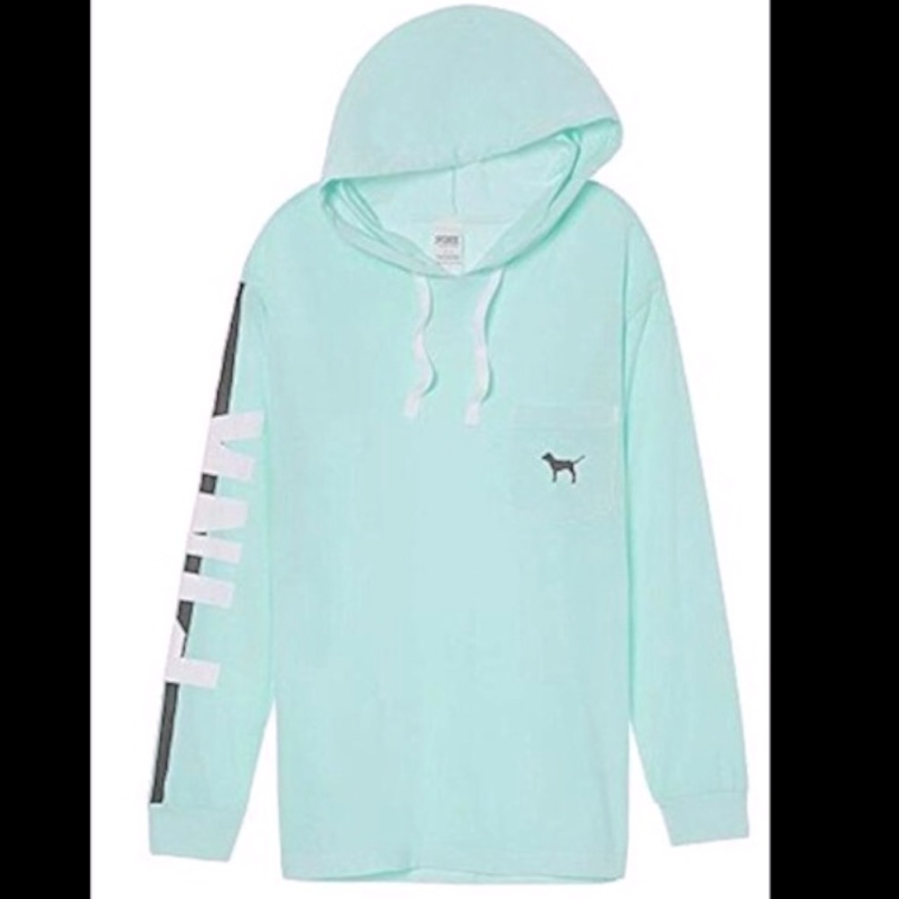 VS PINK hooded T-shirt